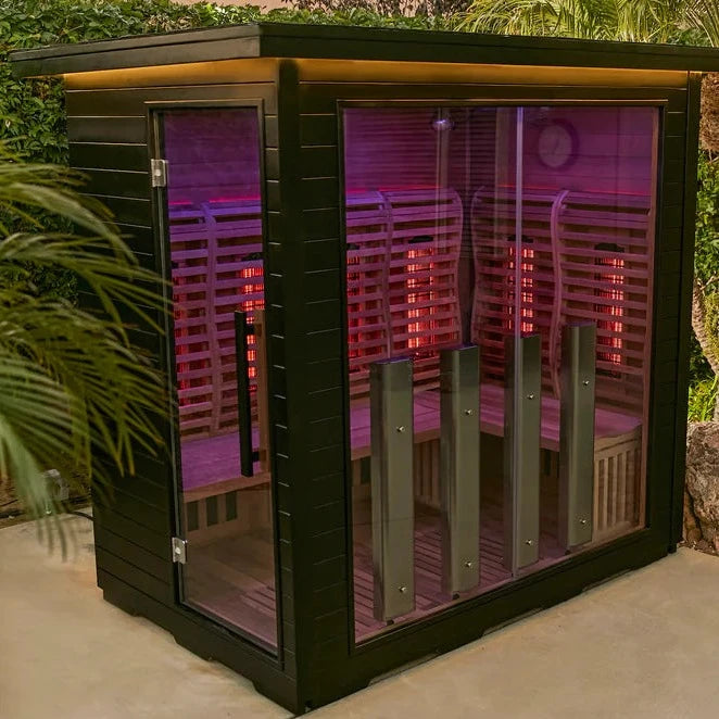 Sun Home Luminar™ Outdoor 5-Person Full-Spectrum Infrared Sauna