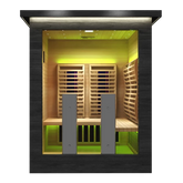 Sun Home Luminar™ Outdoor 2-Person Full-Spectrum Infrared Sauna