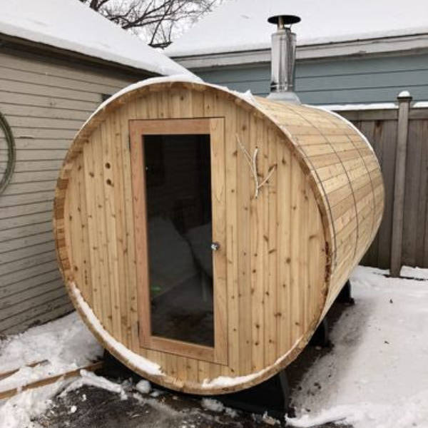 Almost Heaven Lewisburg 6-8 Person Standard Barrel Sauna