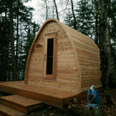 Dundalk LeisureCraft Knotty Cedar POD Sauna - GRIM PARENT LIMITED