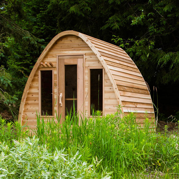 Dundalk LeisureCraft Knotty Cedar POD Sauna - GRIM PARENT LIMITED