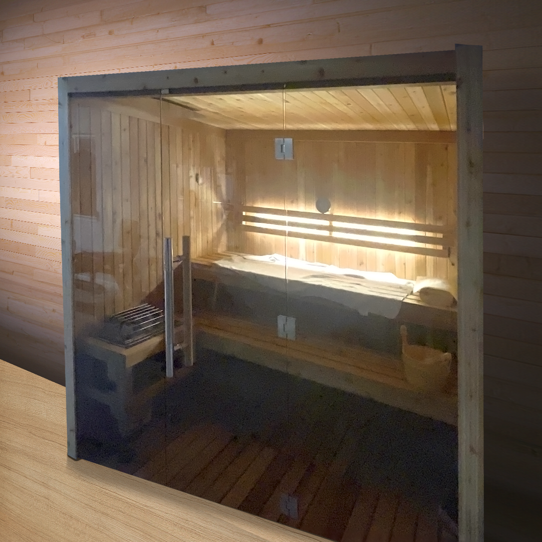 Almost Heaven Oasis 4 Person Vision Series Indoor Sauna