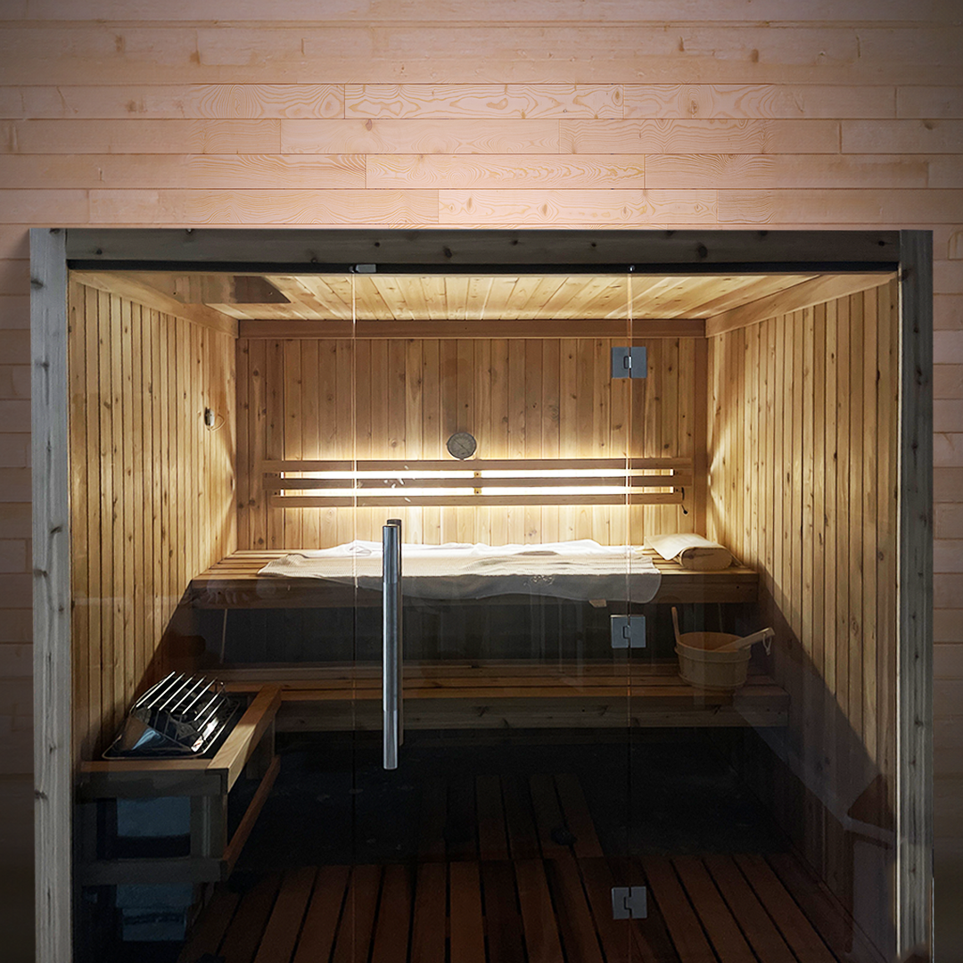 Almost Heaven Oasis 4 Person Vision Series Indoor Sauna