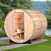 Almost Heaven Pinnacle 4 Person Standard Barrel Sauna