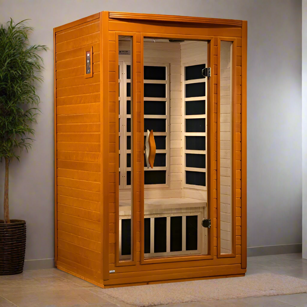 Golden Designs San Marino 2 Person Low EMF FAR Infrared Sauna