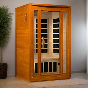 Golden Designs San Marino 2 Person Low EMF FAR Infrared Sauna