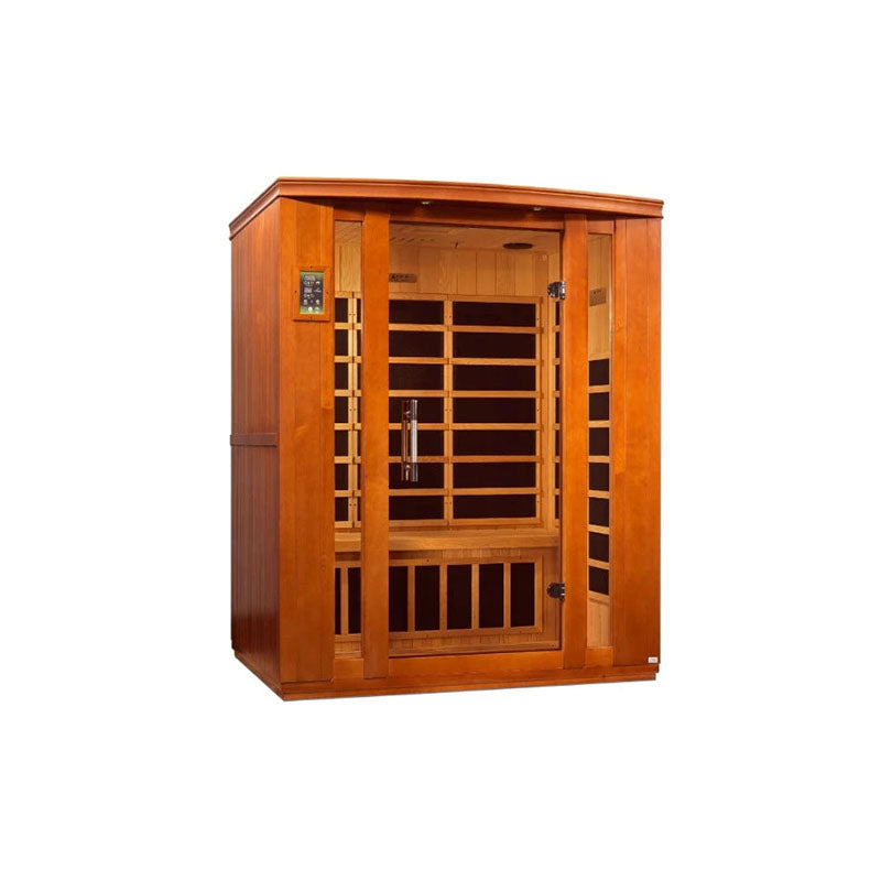 Golden Designs Bellagio 3 Person Low EMF FAR Infrared Sauna