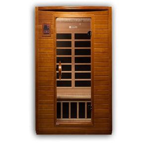 Dynamic Saunas 2-Person Far Infrared Sauna Versailles HF DYN-6202-03 - Front view