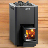 Harvia Pro 20 SL Wood Burning Sauna Stove with Firebox Extension