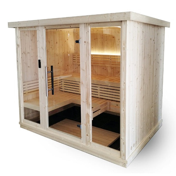 SaunaLife 4 to 6 Person Model X7 Indoor Home Sauna