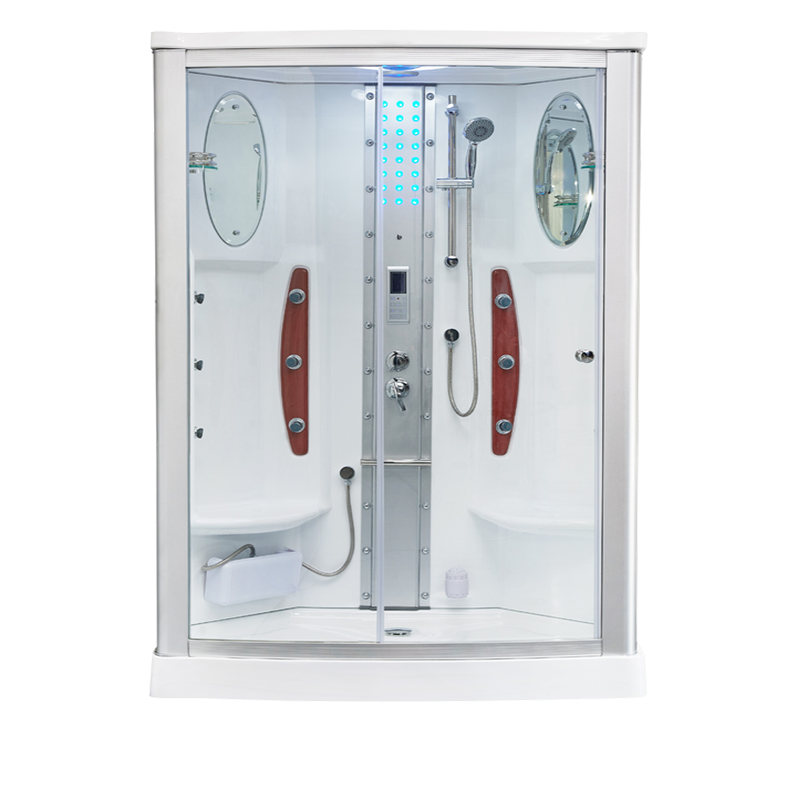 Mesa WS-803A 2 Person Walk-In Steam Shower - 54"L x 35"W x 85"H