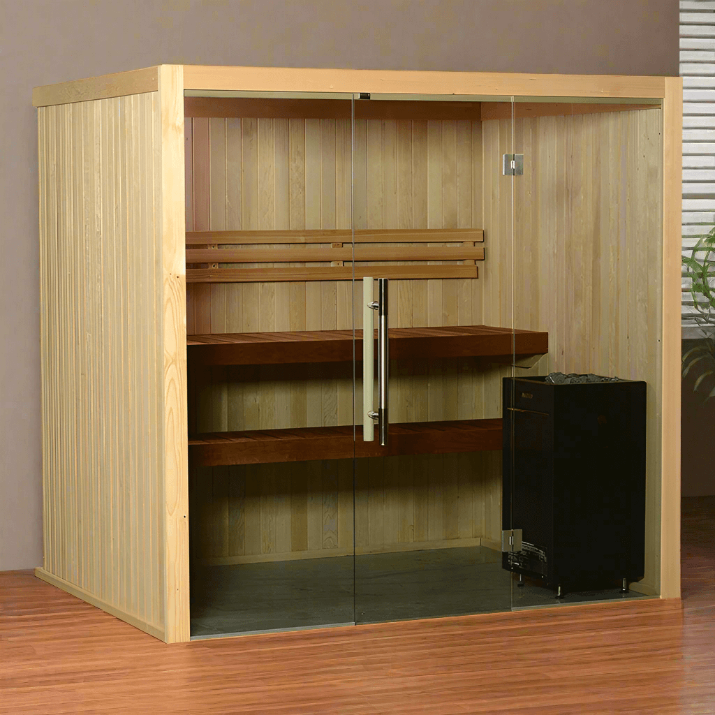 Almost Heaven Oasis 4 Person Vision Series Indoor Sauna