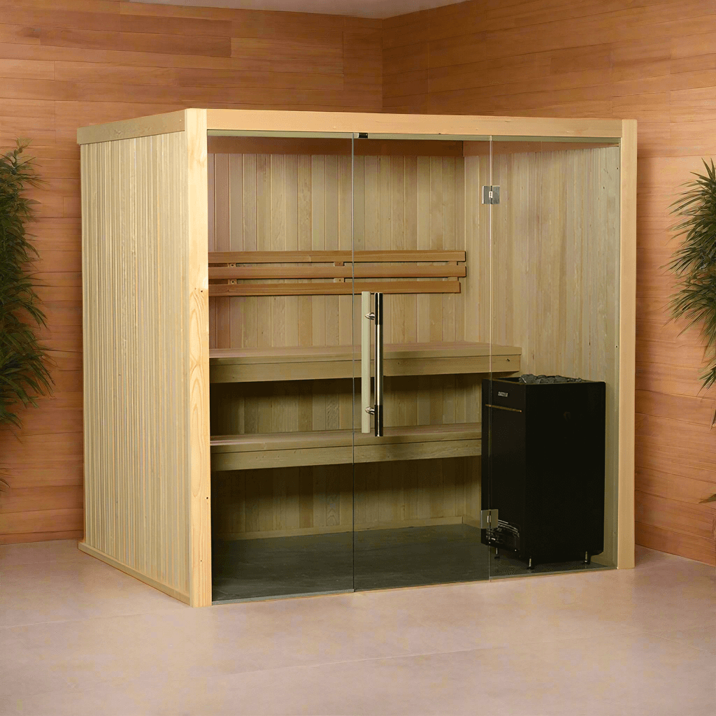 Almost Heaven Oasis 4 Person Vision Series Indoor Sauna