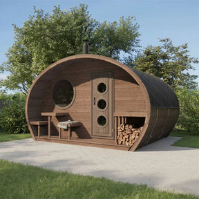 SaunaLife Model G11 8 Person Outdoor Sauna