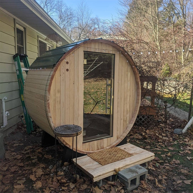 Almost Heaven Salem 2 Person Standard Barrel Sauna