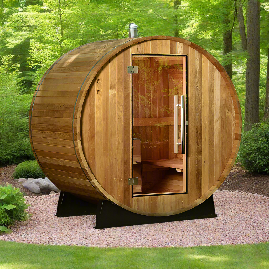 Almost Heaven Salem 2 Person Standard Barrel Sauna