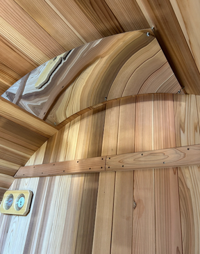 Sauna Shield Barrel Sauna Heat Shield