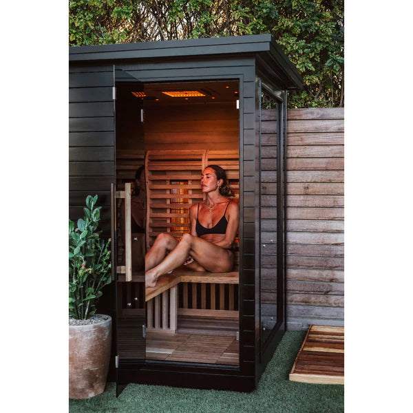 Sun Home Luminar™ Outdoor 2-Person Full-Spectrum Infrared Sauna