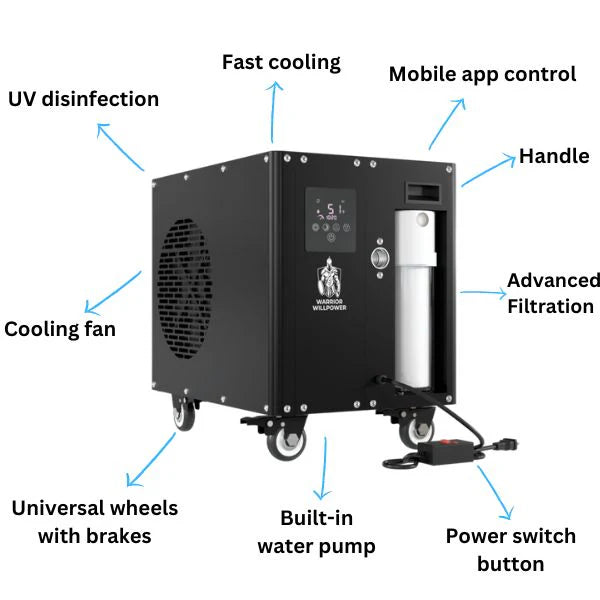 Warrior Max 1 HP Wi-Fi Water Chiller + Heater