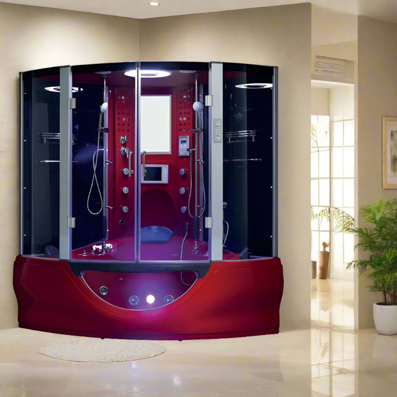 Maya Bath Valencia 2-Person Freestanding Steam Shower