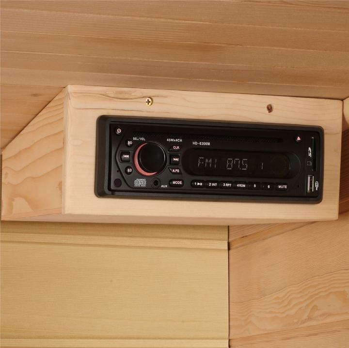 MX-K406-01 Maxxus Low EMF FAR Infrared Sauna Canadian Hemlock - GRIM PARENT LIMITED