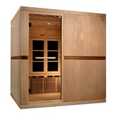 Golden Designs Dynamic "Catalonia" 8-Person Ultra Low EMF FAR Infrared Sauna | GDI-6880-01 (Wheelchair Accessible)