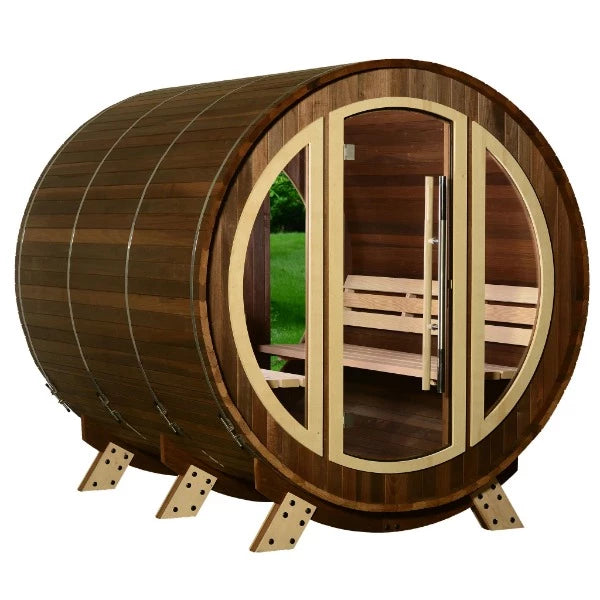 Almost Heaven Phoenix - 6 Person Luxury Barrel Sauna - GRIM PARENT LIMITED