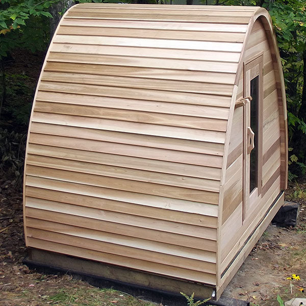 Dundalk LeisureCraft Clear Cedar Mini POD Sauna - GRIM PARENT LIMITED