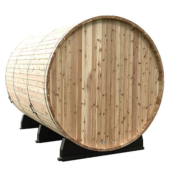 Almost Heaven Charleston 4 Person Canopy Barrel Sauna - GRIM PARENT LIMITED