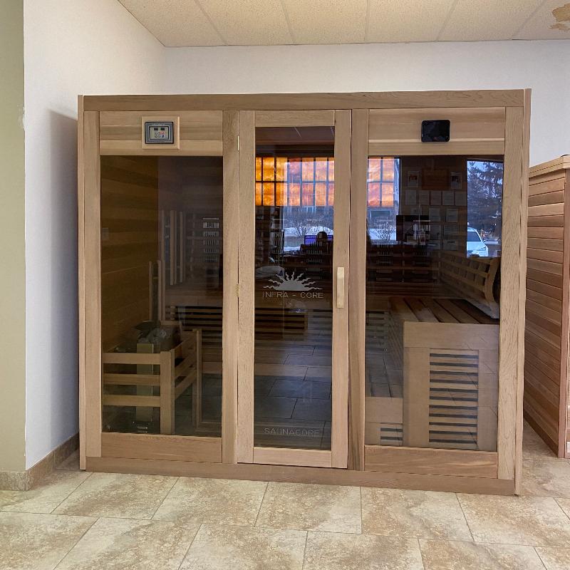 SaunaCore Infrared Infracore Premium Dual Sauna - GRIM PARENT LIMITED