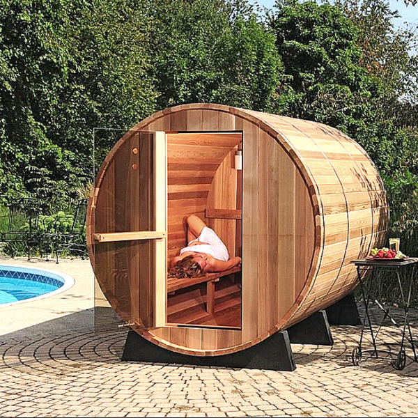 Almost Heaven Lewisburg 8 Person Standard Barrel Sauna - GRIM PARENT LIMITED