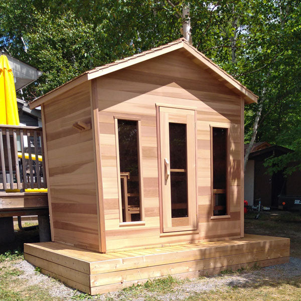 Dundalk LeisureCraft Outdoor Cabin Sauna - GRIM PARENT LIMITED