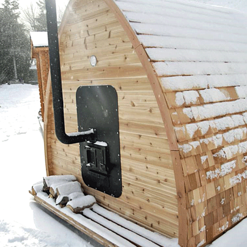 Dundalk LeisureCraft Clear Cedar POD Sauna - GRIM PARENT LIMITED