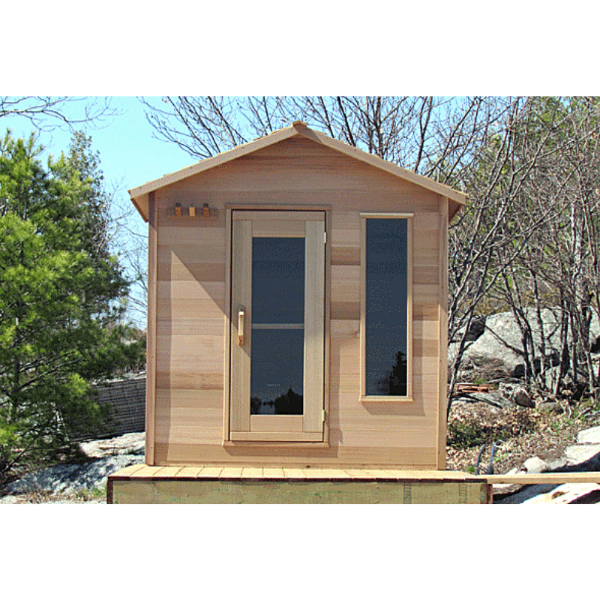 Dundalk LeisureCraft Outdoor Cabin Sauna - GRIM PARENT LIMITED