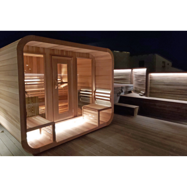 Dundalk LeisureCraft Outdoor Luna Sauna - GRIM PARENT LIMITED