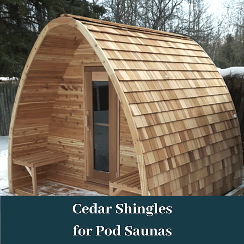 Dundalk LeisureCraft Clear Cedar POD Sauna - GRIM PARENT LIMITED