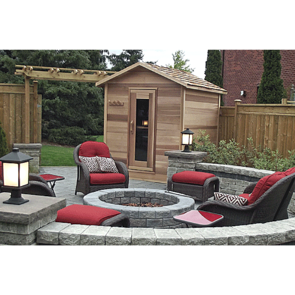 Dundalk LeisureCraft Outdoor Cabin Sauna - GRIM PARENT LIMITED