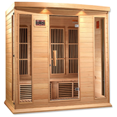 MX-K406-01 Maxxus Low EMF FAR Infrared Sauna Canadian Hemlock - GRIM PARENT LIMITED