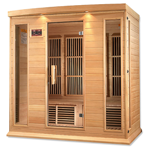 MX-K406-01 Maxxus Low EMF FAR Infrared Sauna Canadian Hemlock - GRIM PARENT LIMITED