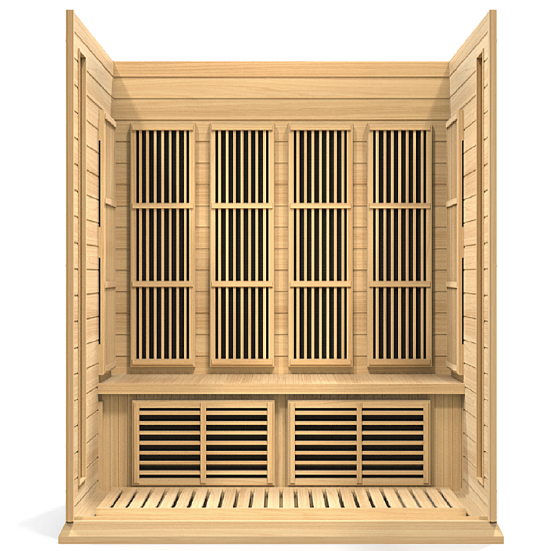 MX-K406-01 Maxxus Low EMF FAR Infrared Sauna Canadian Hemlock - GRIM PARENT LIMITED