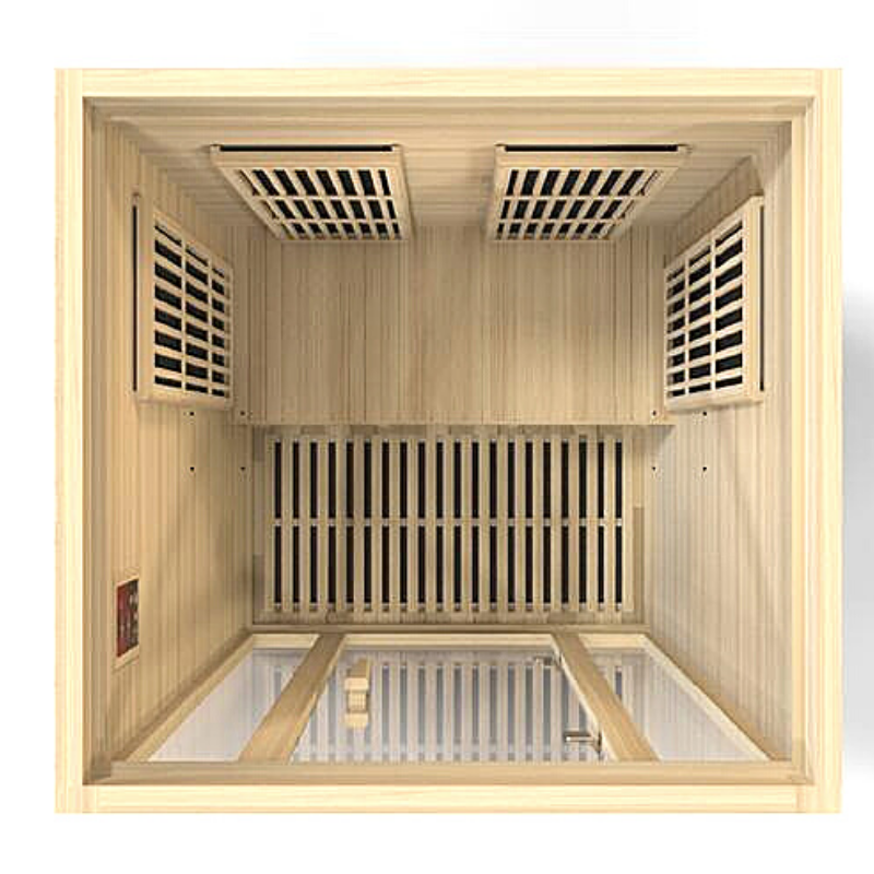 Maxxus "Seattle" 2 person Low EMF FAR Infrared Sauna Canadian Hemlock - GRIM PARENT LIMITED