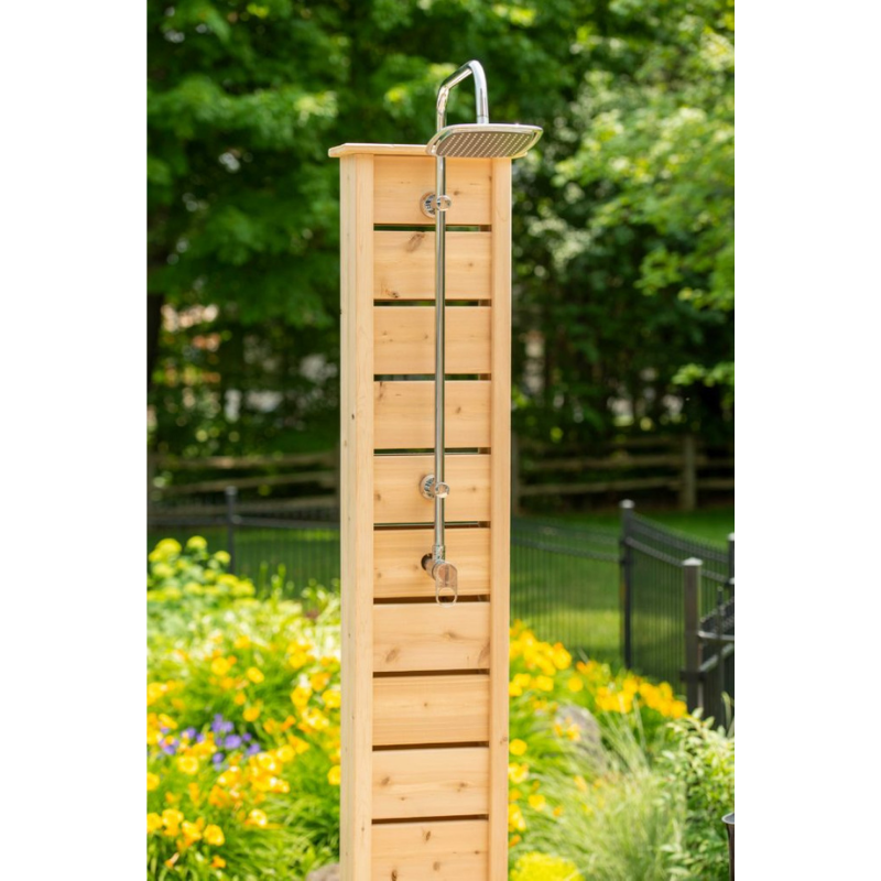 Dundalk LeisureCraft Canadian Timber Sierra Pillar Shower