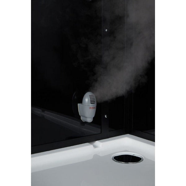 Maya Bath Lucca Platinum Freestanding Steam Shower 204