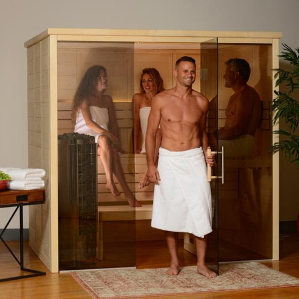 Almost Heaven Worthington 4 to 6 Person Indoor Sauna - GRIM PARENT LIMITED